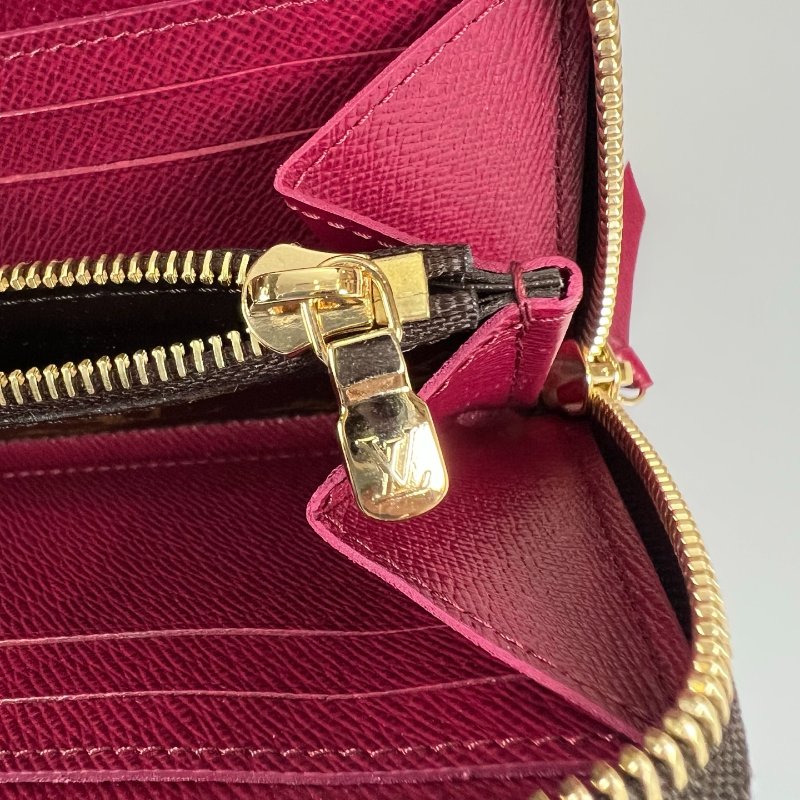 LV M60742/晶片款 紅老花ㄇ拉長夾-9