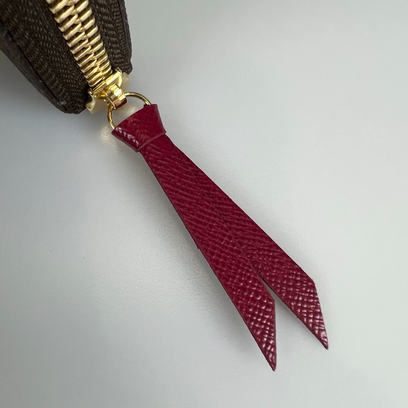 LV M60742/晶片款 紅老花ㄇ拉長夾-10
