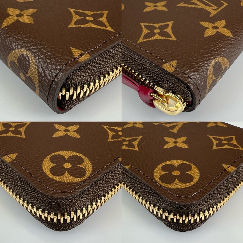 LV M60742/晶片款 紅老花ㄇ拉長夾-11