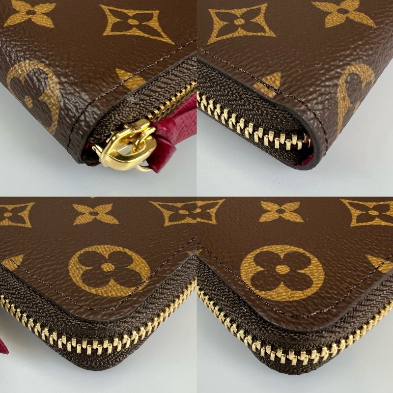 LV M60742/晶片款 紅老花ㄇ拉長夾-12