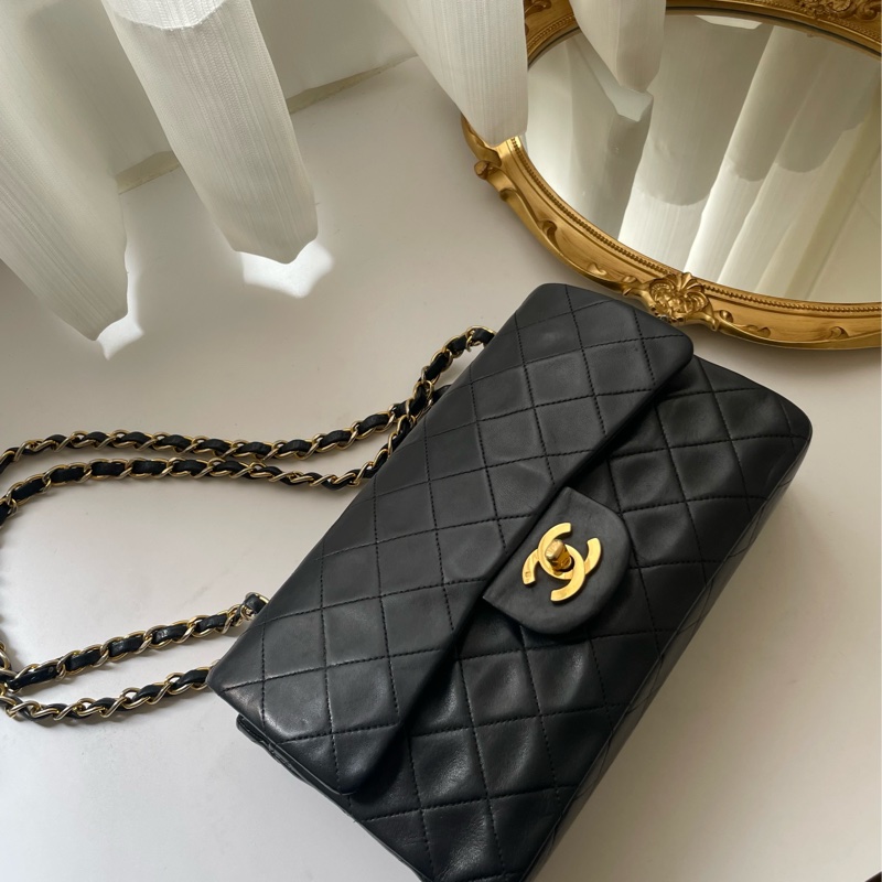 ▪️富貴選物FUGUEI▪️Chanel vintage Cf23 黑金 老香-0