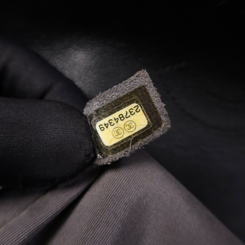 CHANEL 牛皮皮革Shoulder Bag銀扣鏈帶肩背袋-13
