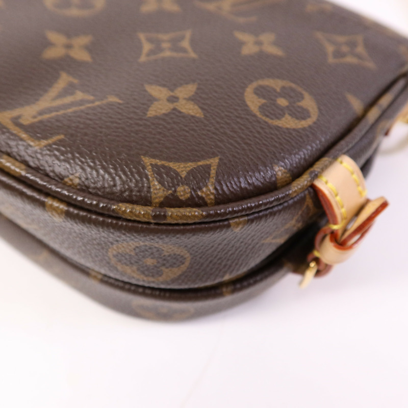 LOUIS VUITTON Monogram Saumur BB金扣手挽肩背兩用袋-6
