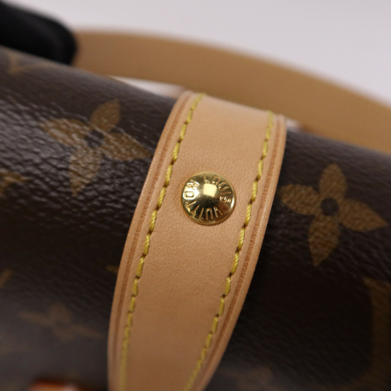 LOUIS VUITTON Monogram Saumur BB金扣手挽肩背兩用袋-10