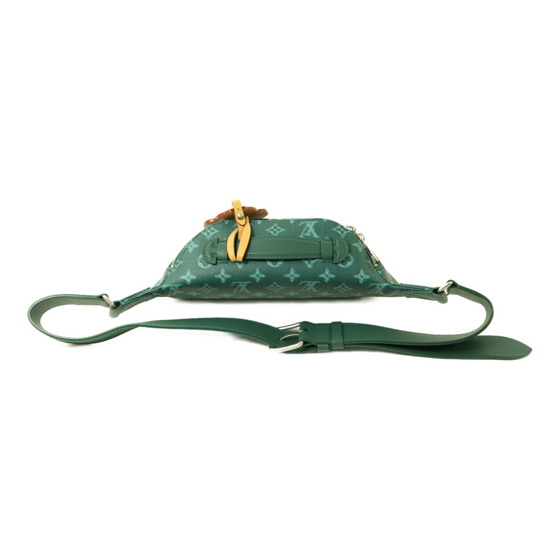 LOUIS VUITTON Monogram Heritage Dog LVers Rush Bumbag銀扣腰包-4