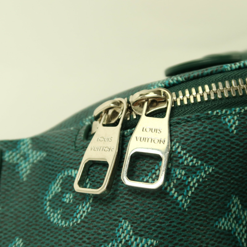 LOUIS VUITTON Monogram Heritage Dog LVers Rush Bumbag銀扣腰包-9