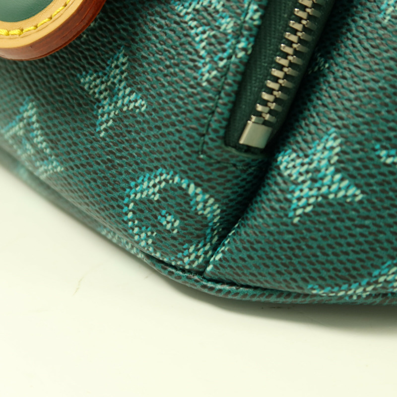 LOUIS VUITTON Monogram Heritage Dog LVers Rush Bumbag銀扣腰包-12