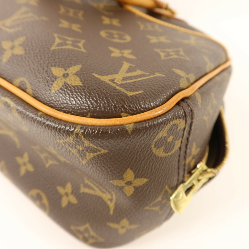 LOUIS VUITTON Monogram Trouville金扣手挽袋-10
