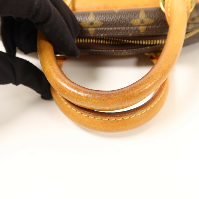 LOUIS VUITTON Monogram Trouville金扣手挽袋-15