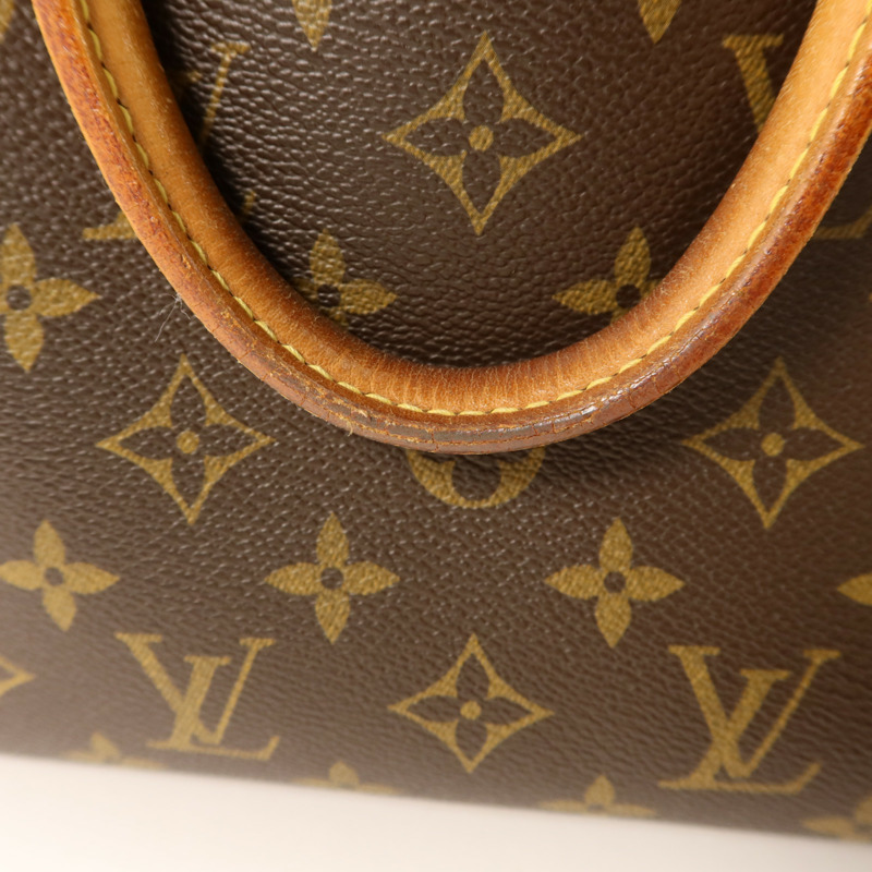 LOUIS VUITTON Monogram Trouville金扣手挽袋-19