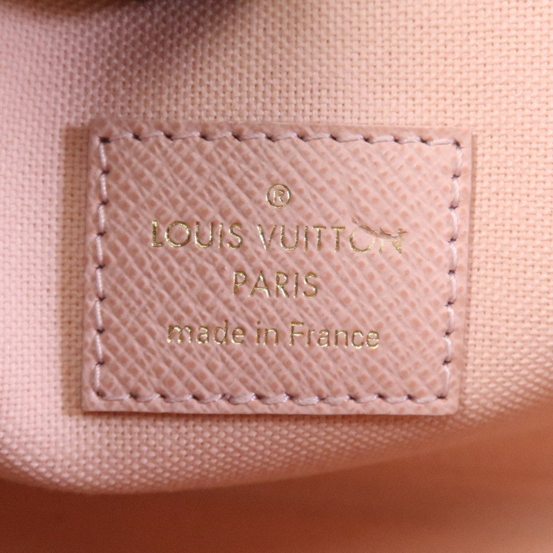 LOUIS VUITTON Damier Azur Felicie Pochette金扣肩背袋-12