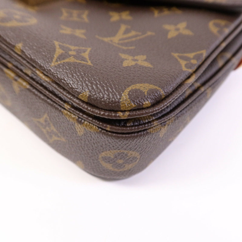 LOUIS VUITTON Monogram Pochette Metis MM金扣手挽肩背兩用袋-4