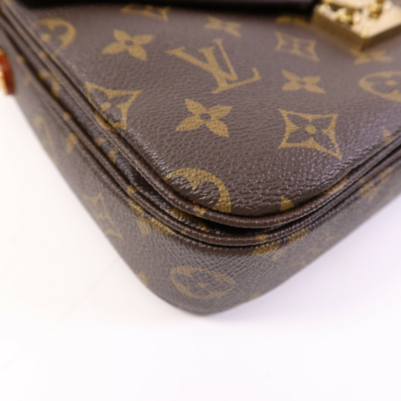 LOUIS VUITTON Monogram Pochette Metis MM金扣手挽肩背兩用袋-5