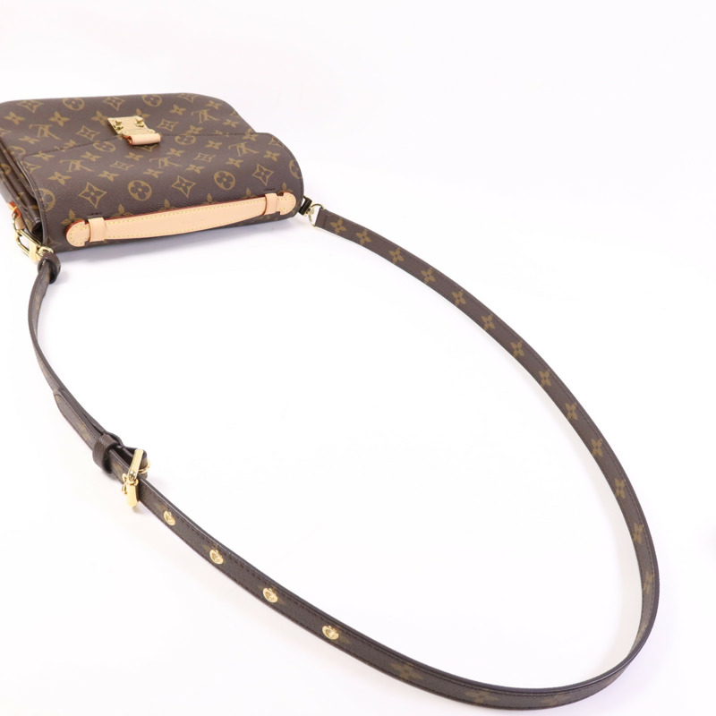LOUIS VUITTON Monogram Pochette Metis MM金扣手挽肩背兩用袋-8