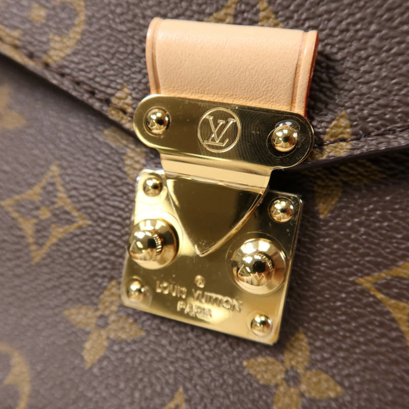 LOUIS VUITTON Monogram Pochette Metis MM金扣手挽肩背兩用袋-9