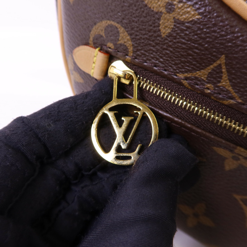LOUIS VUITTON Monogram Loop金扣肩背袋棕色-8