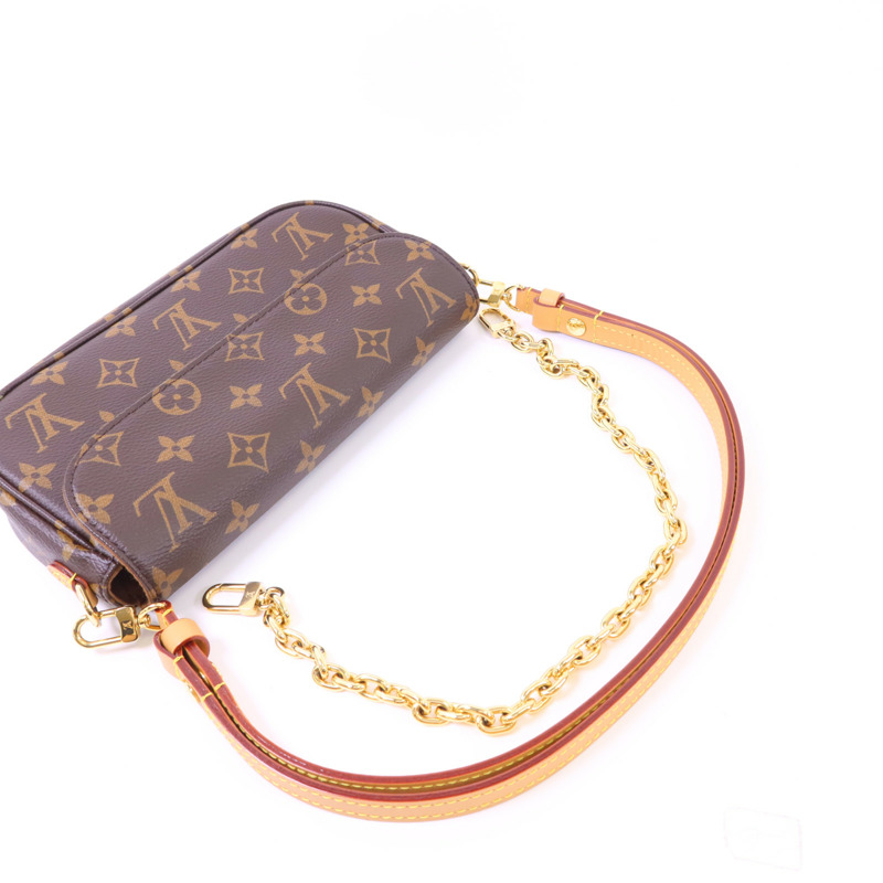 LOUIS VUITTON Monogram Wallet On Chain Ivy金扣肩背袋-4