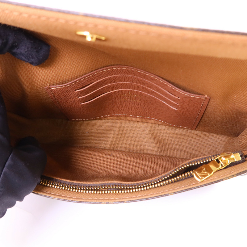 LOUIS VUITTON Monogram Wallet On Chain Ivy金扣肩背袋-5