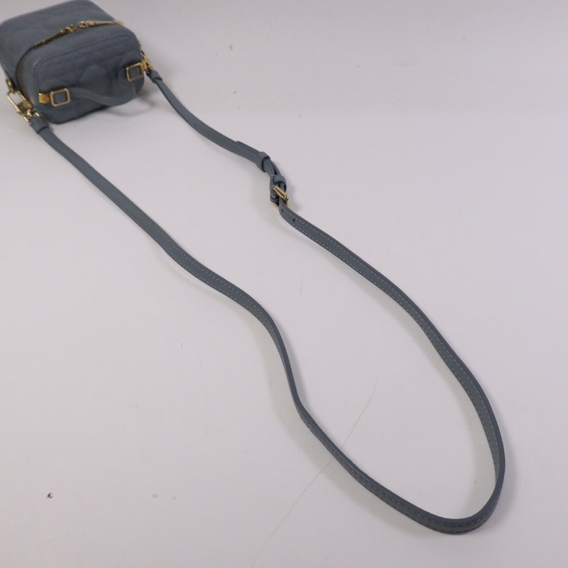 Dior 羊皮皮革Mini Vanity Case金扣鏈帶肩背袋-8