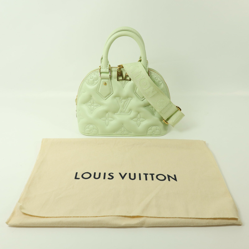 LOUIS VUITTON Bubblegram Alma BB金扣手挽肩背兩用袋-7