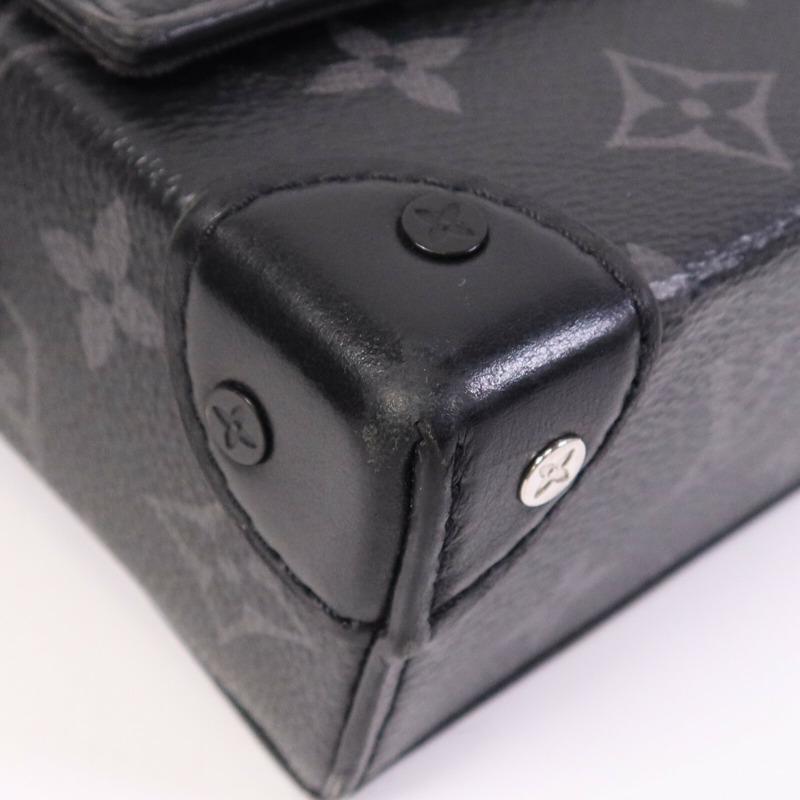 LOUIS VUITTON Monogram Eclipse Steamer Wearable Wallet肩背袋-5