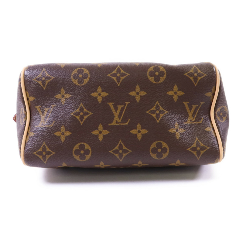 LOUIS VUITTON Monogram Speedy Bandouliere 20金扣手挽肩背兩用袋-3