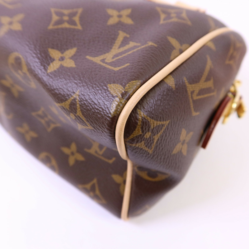 LOUIS VUITTON Monogram Speedy Bandouliere 20金扣手挽肩背兩用袋-10