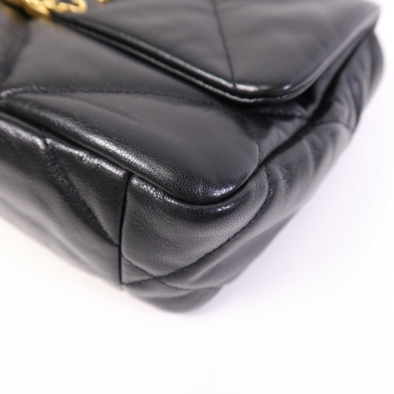 CHANEL 羊皮皮革C19 Small手挽肩背兩用袋-4