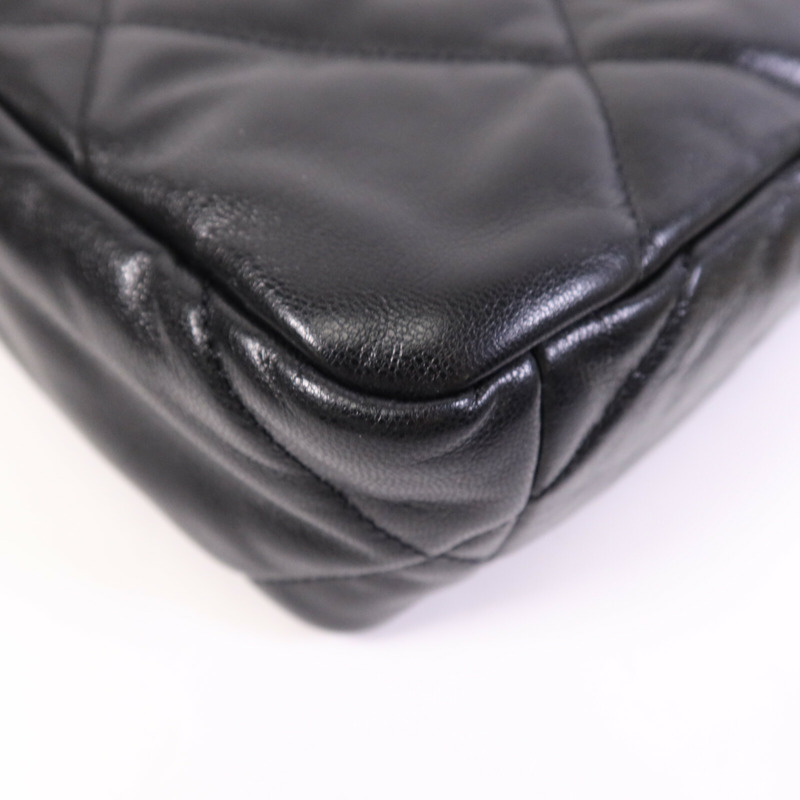 CHANEL 羊皮皮革C19 Small手挽肩背兩用袋-7