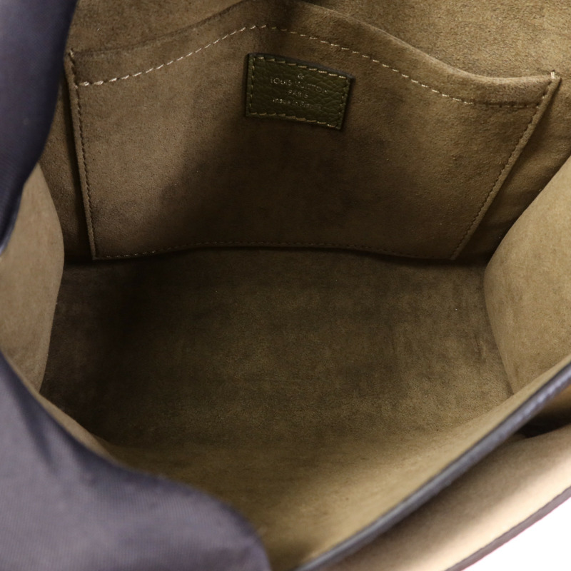 LOUIS VUITTON 牛皮皮革My Lock Me銀扣鏈帶肩背袋-11