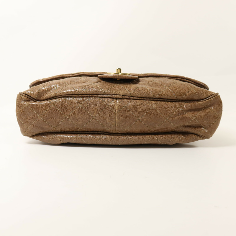 CHANEL 牛皮皮革Shiva Flap Bag金扣鏈帶肩背袋-3