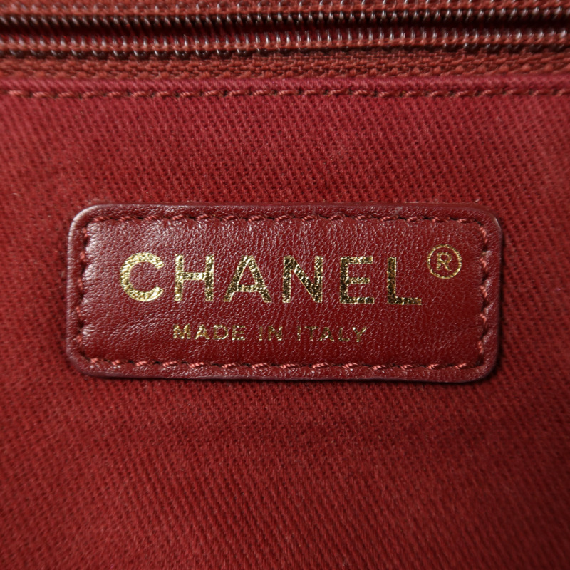 CHANEL 牛皮皮革Shiva Flap Bag金扣鏈帶肩背袋-5