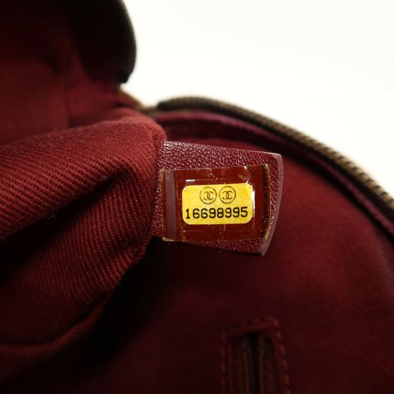 CHANEL 牛皮皮革Shiva Flap Bag金扣鏈帶肩背袋-6