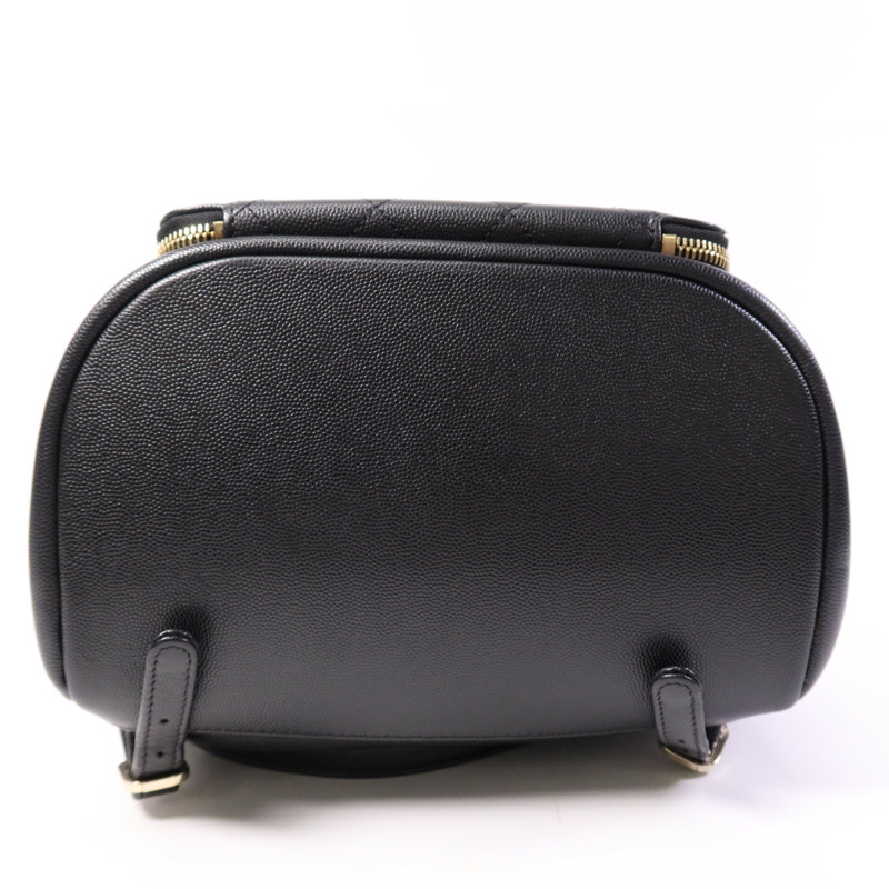 CHANEL 牛皮皮革Affinity Backpack金扣背包-3