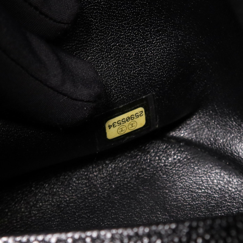 CHANEL 牛皮皮革Affinity Backpack金扣背包-14