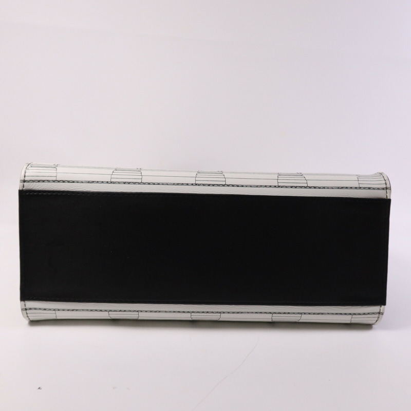 LOUIS VUITTON Monogram/牛皮皮革On The Go MM Fornasetti Capsule金扣手挽肩背兩用袋-3