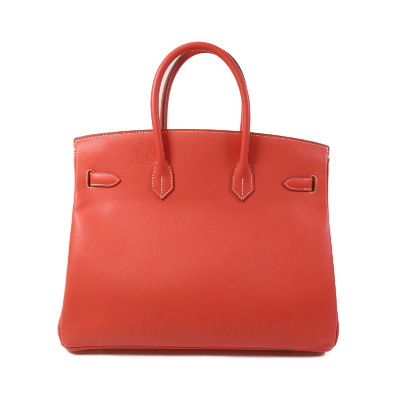 HERMES Epsom皮革Birkin 35金扣手挽袋Rose Juipur-1