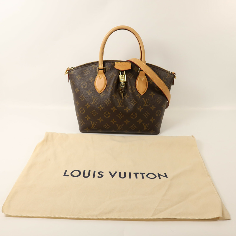 LOUIS VUITTON Monogram Boetie金扣手挽肩背兩用袋-8