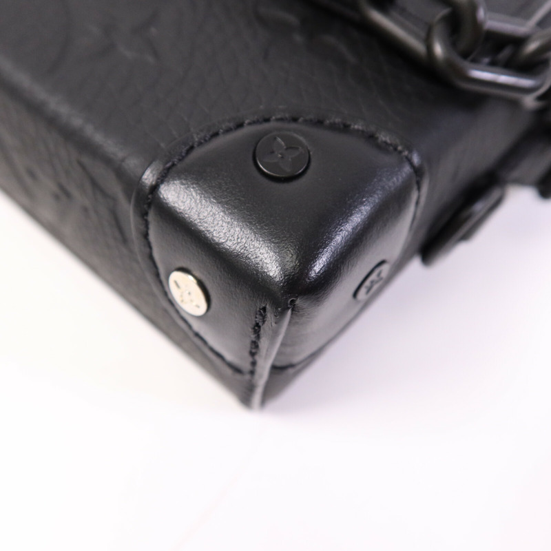 LOUIS VUITTON Monogram Taurillon Steamer Wearable Wallet肩背袋-4