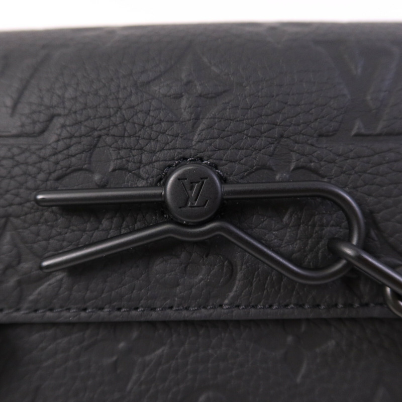 LOUIS VUITTON Monogram Taurillon Steamer Wearable Wallet肩背袋-9