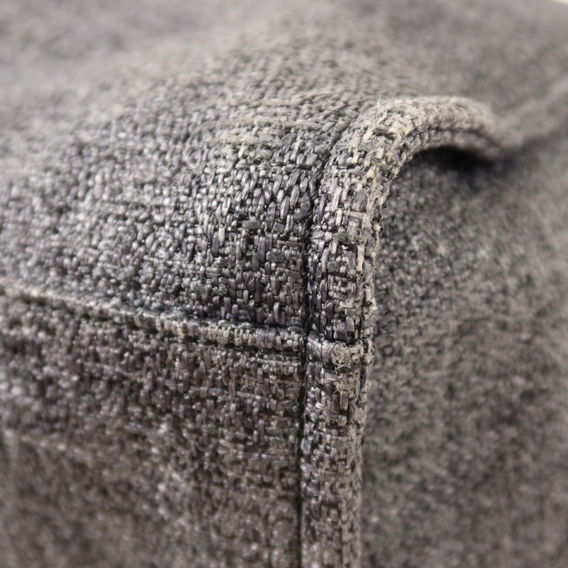 CHANEL 帆布Large Shopping Bag金扣鏈帶手挽肩背兩用袋-12