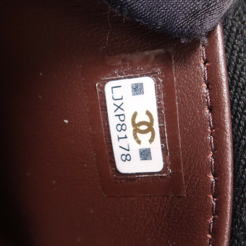 CHANEL 牛皮皮革Chain Shoulder Bag金扣鏈帶肩背袋-13