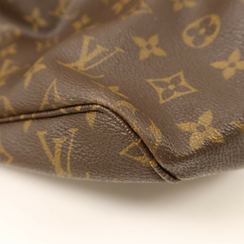 LOUIS VUITTON Monogram Neverfull GM金扣手挽袋-5