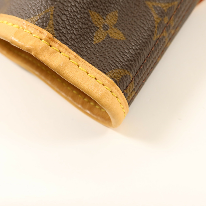 LOUIS VUITTON Monogram Neverfull GM金扣手挽袋-9