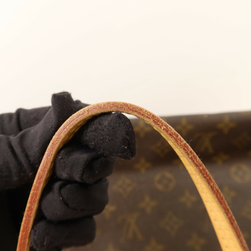 LOUIS VUITTON Monogram Neverfull GM金扣手挽袋-11