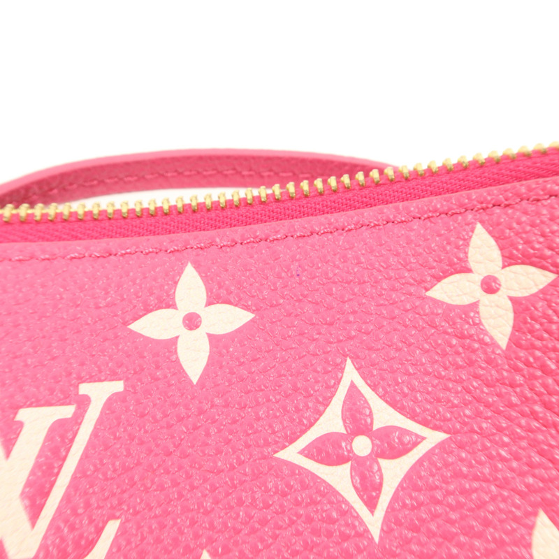 LOUIS VUITTON Monogram Empreinte Neverfull MM金扣手挽袋-16