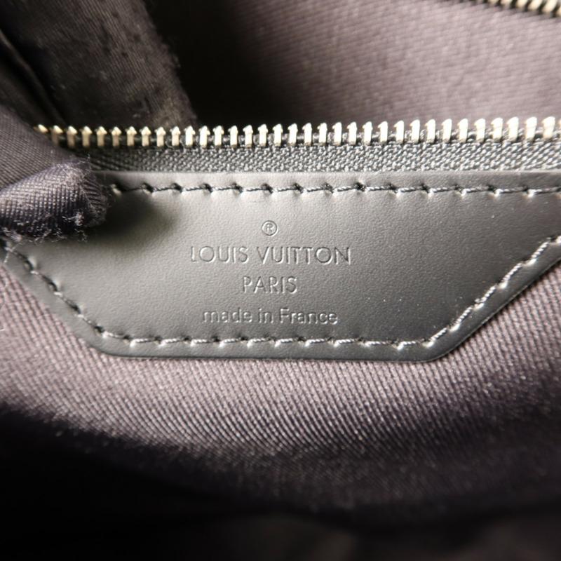 LOUIS VUITTON Damier Graphite Alps Keepall Bandouliere 45銀扣手挽肩背兩用袋-6