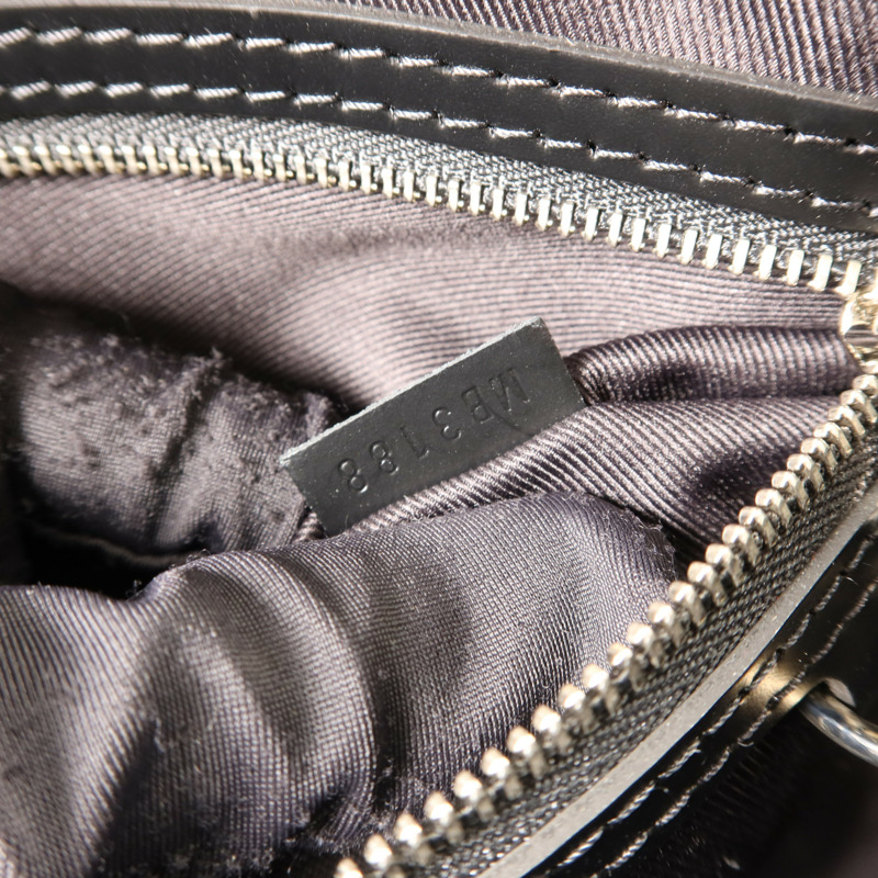 LOUIS VUITTON Damier Graphite Alps Keepall Bandouliere 45銀扣手挽肩背兩用袋-7