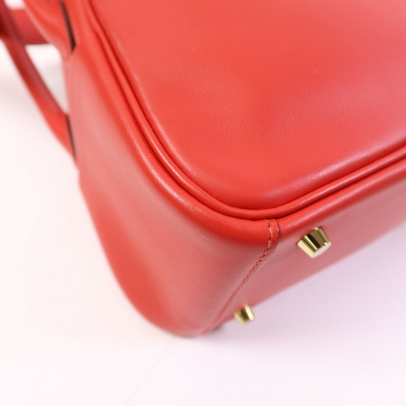 HERMES Swift皮革Mini Lindy金扣手挽肩背兩用袋-7