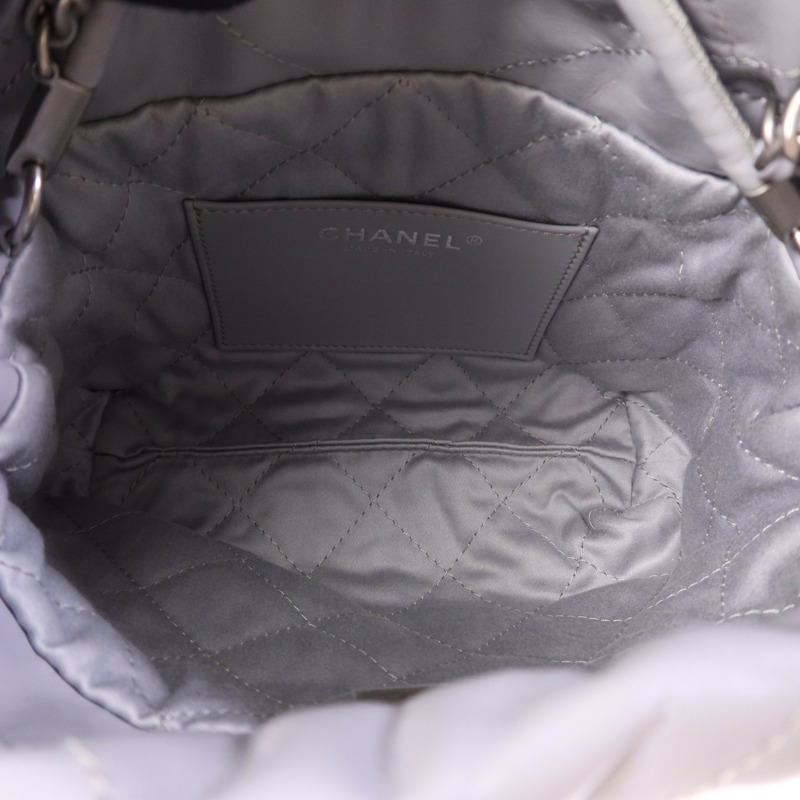 CHANEL 牛皮皮革C22 Mini金扣手挽肩背兩用袋-11